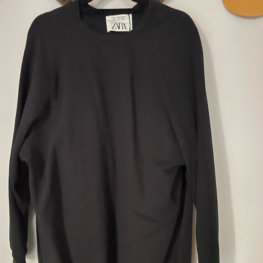 COPY - Zara Long, oversized sweater.